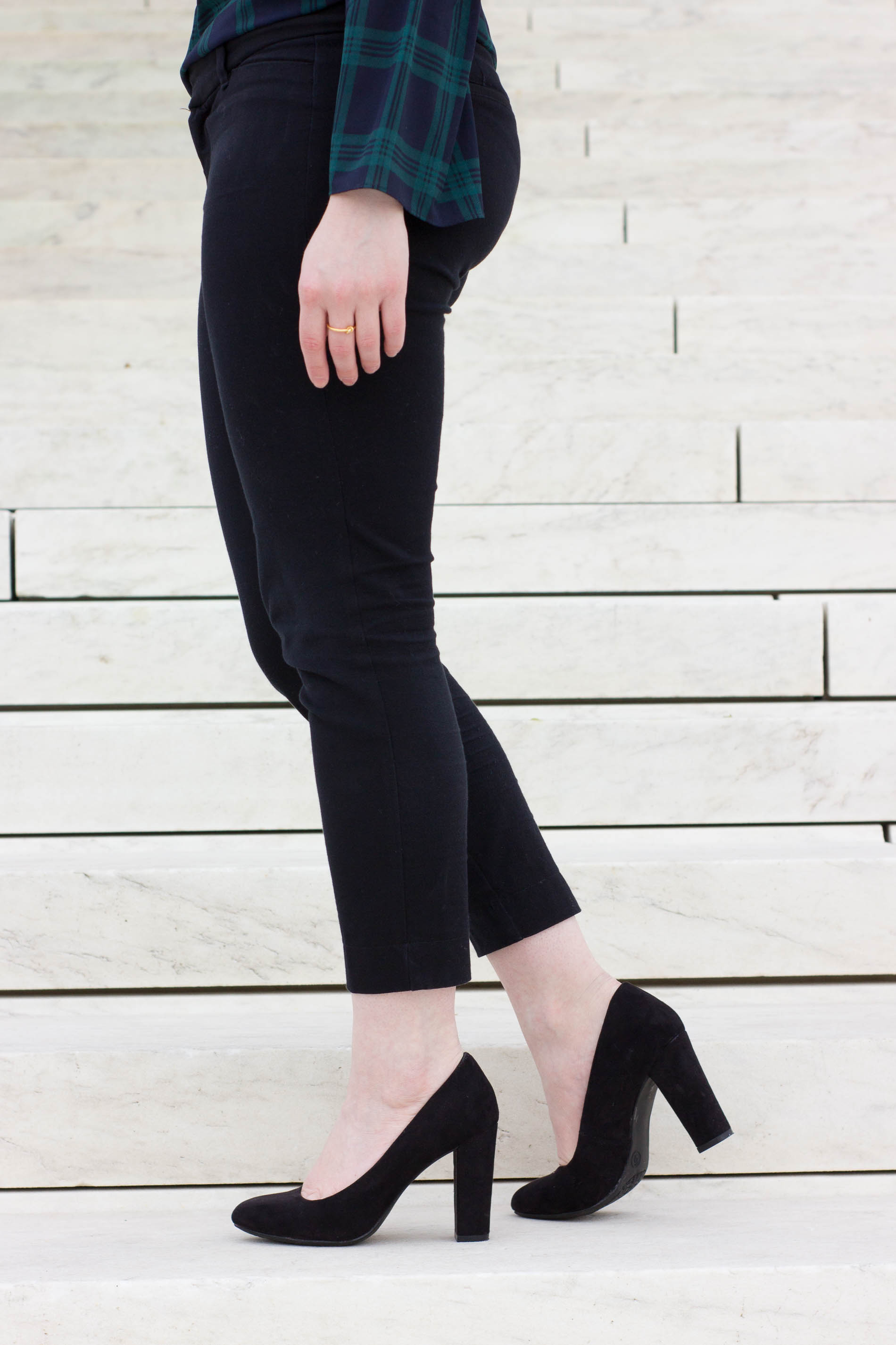 The Office Holiday Party | Something Good, @danaerinw, black pumps