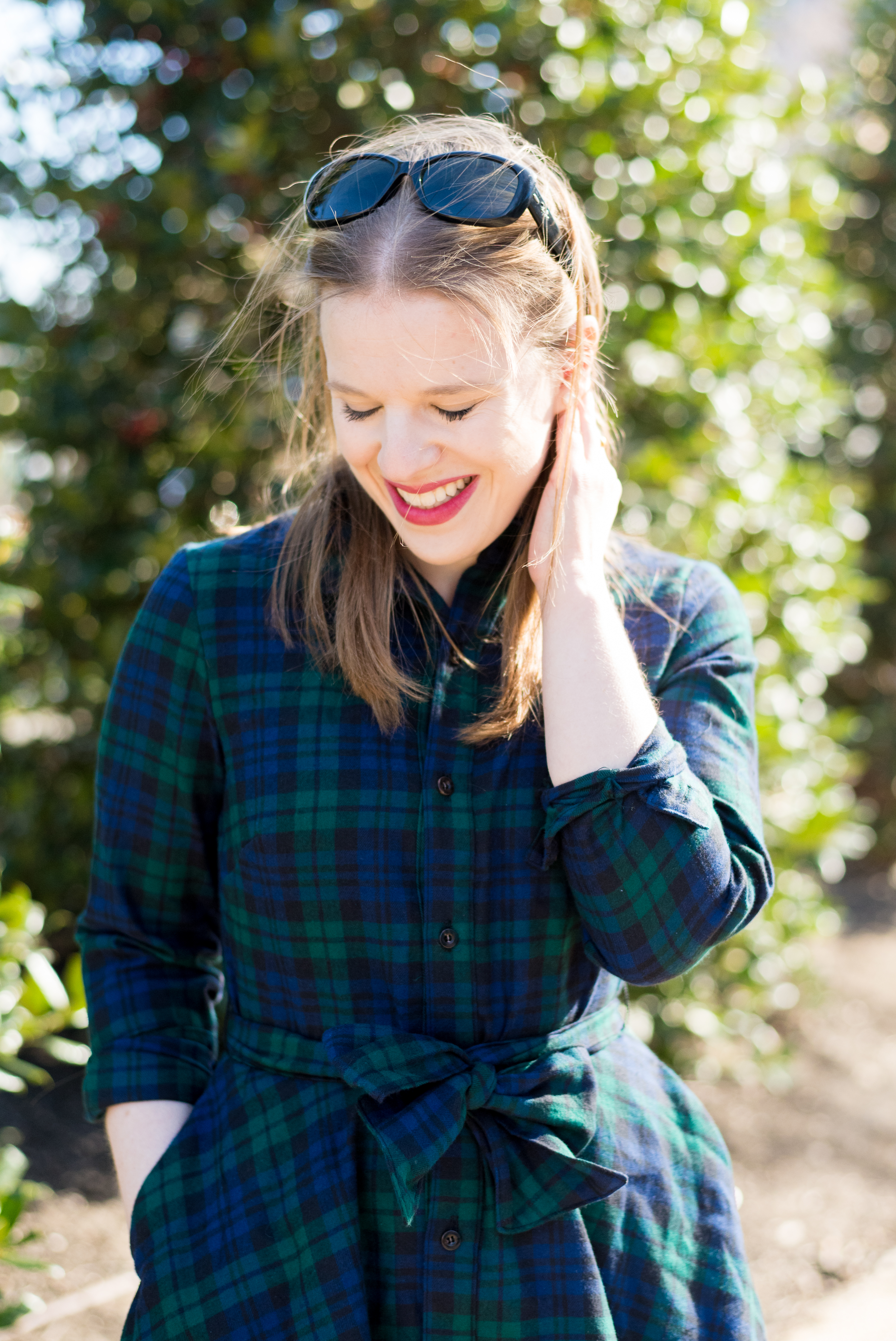 How to Know When to Spend More On Clothing (aka Buying "Investment Pieces") | Something Good, @danaerinw , plaid bow