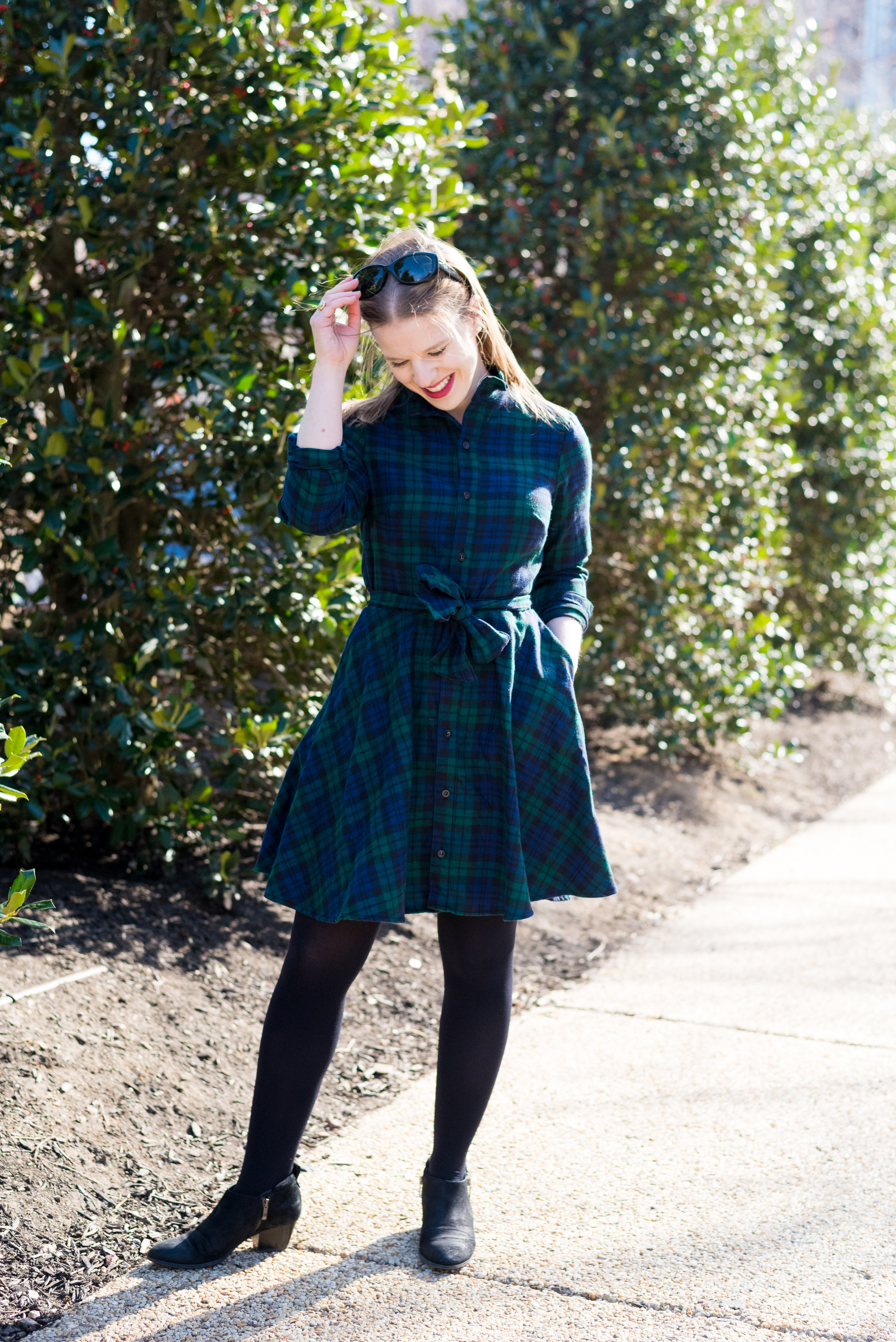 How to Know When to Spend More On Clothing (aka Buying "Investment Pieces") | Something Good, @danaerinw , plaid dress