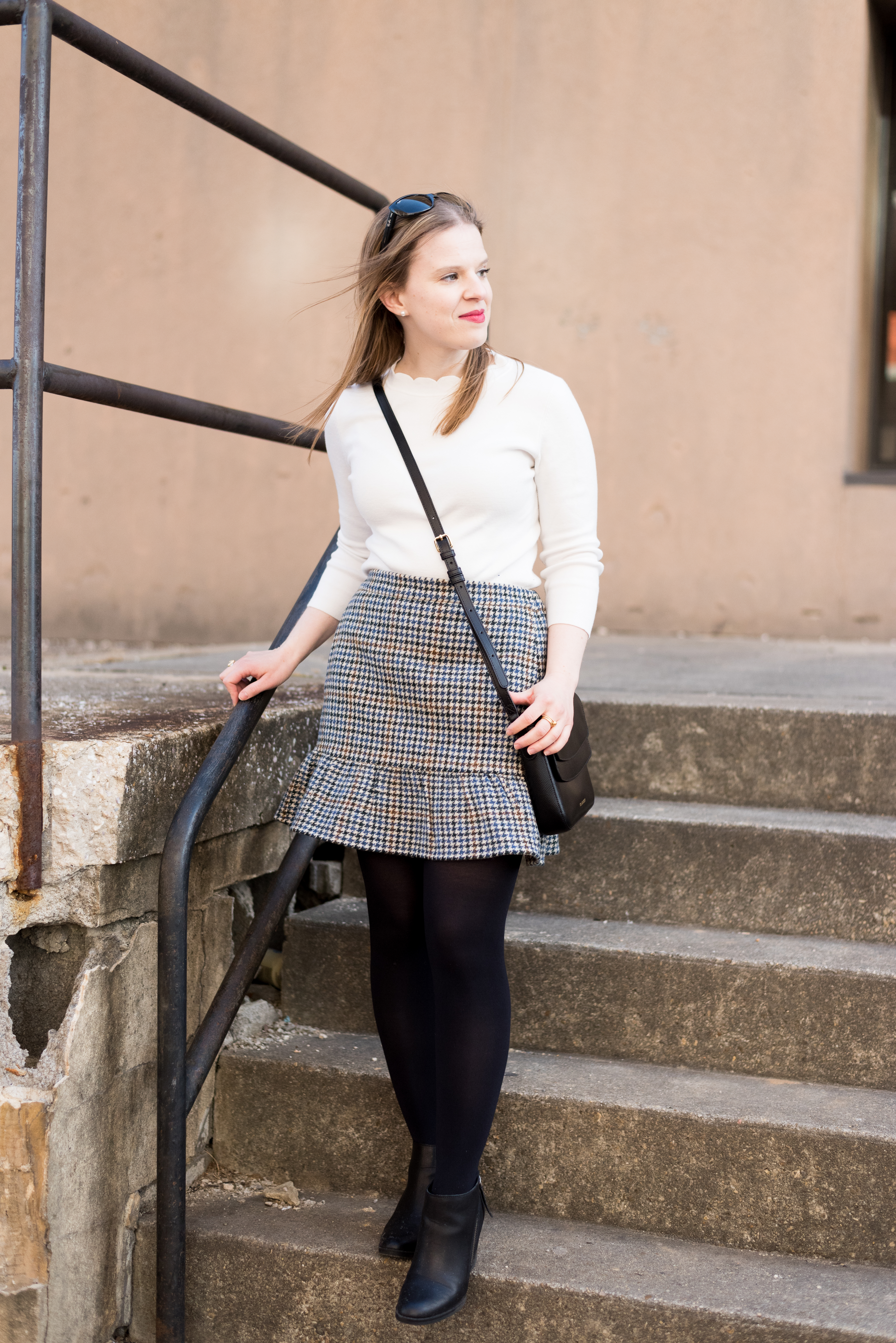 The Perfect Work Outfit for Weird Winter Weather | Something Good, @danaerinw