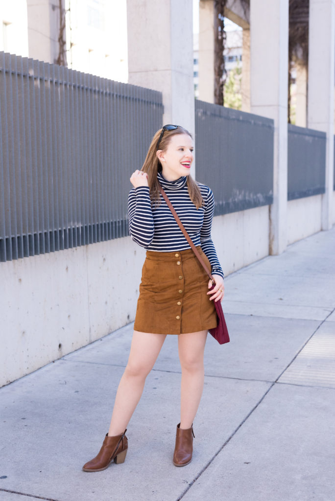 The Striped Turtleneck | Something Good | A Style Blog on a Budget