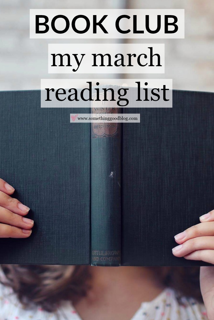 reading lists, march reading lists, something good blog