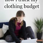 How I Track My Clothing Budget