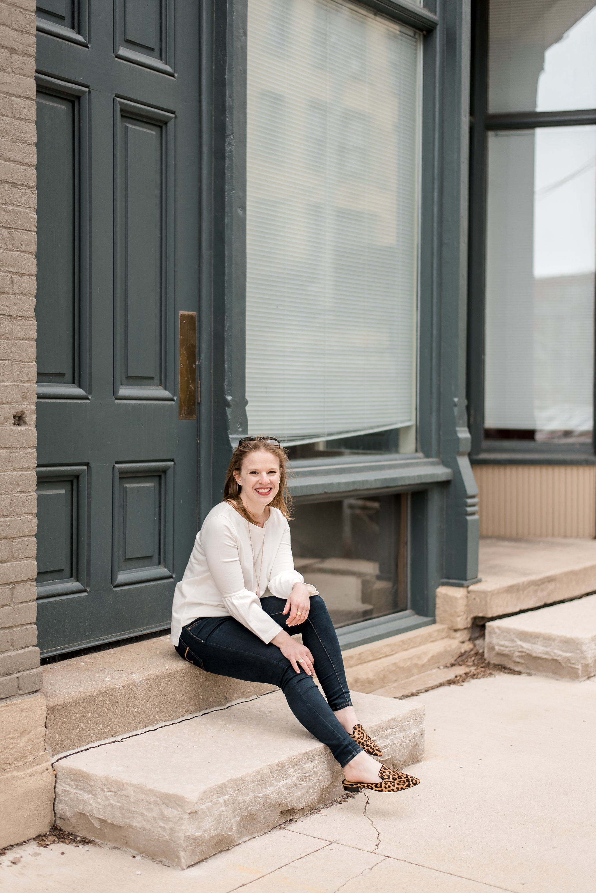 dc woman style blogger wearing Jeggings AE American Eagle Denim X4