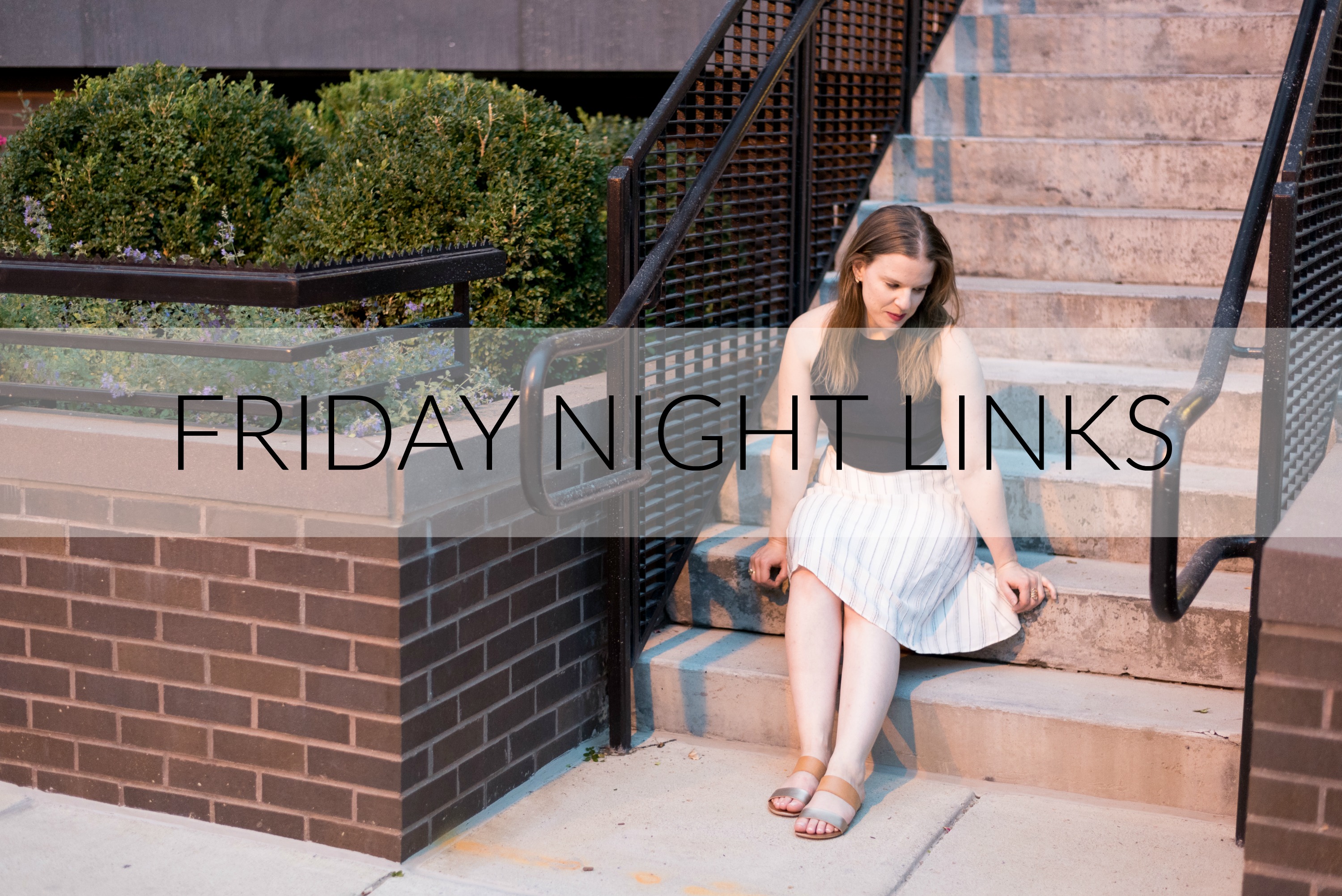 Friday Night Links | Something Good | A DC Style and Lifestyle Blog on a Budget, Dana shares a weekly round up of news from around the web and on Something Good. She also discusses the guy who emailed every Nicole at his school.