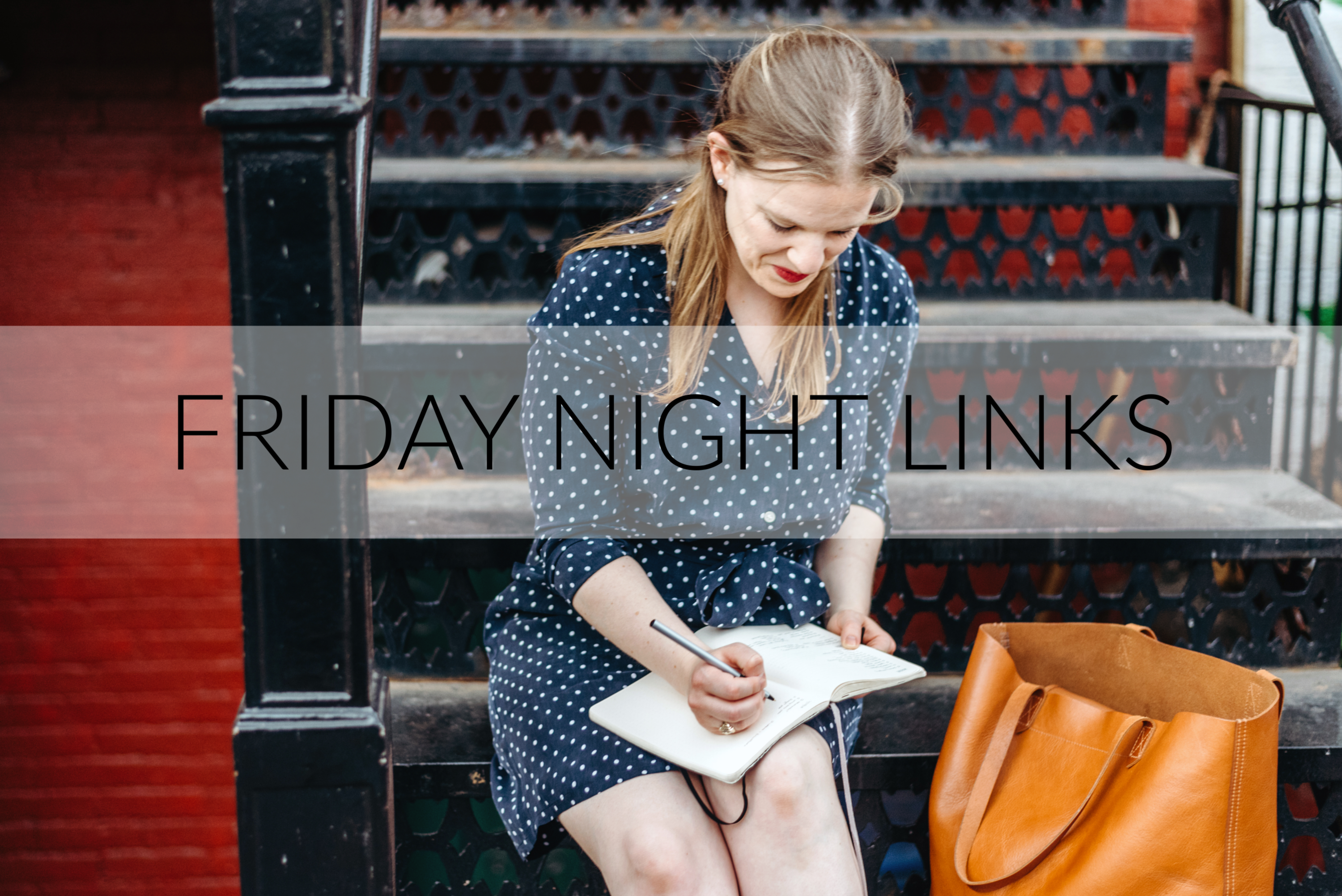 Friday Night Links | Something Good | A DC Style and Lifestyle Blog on a Budget, For a Day Foundation