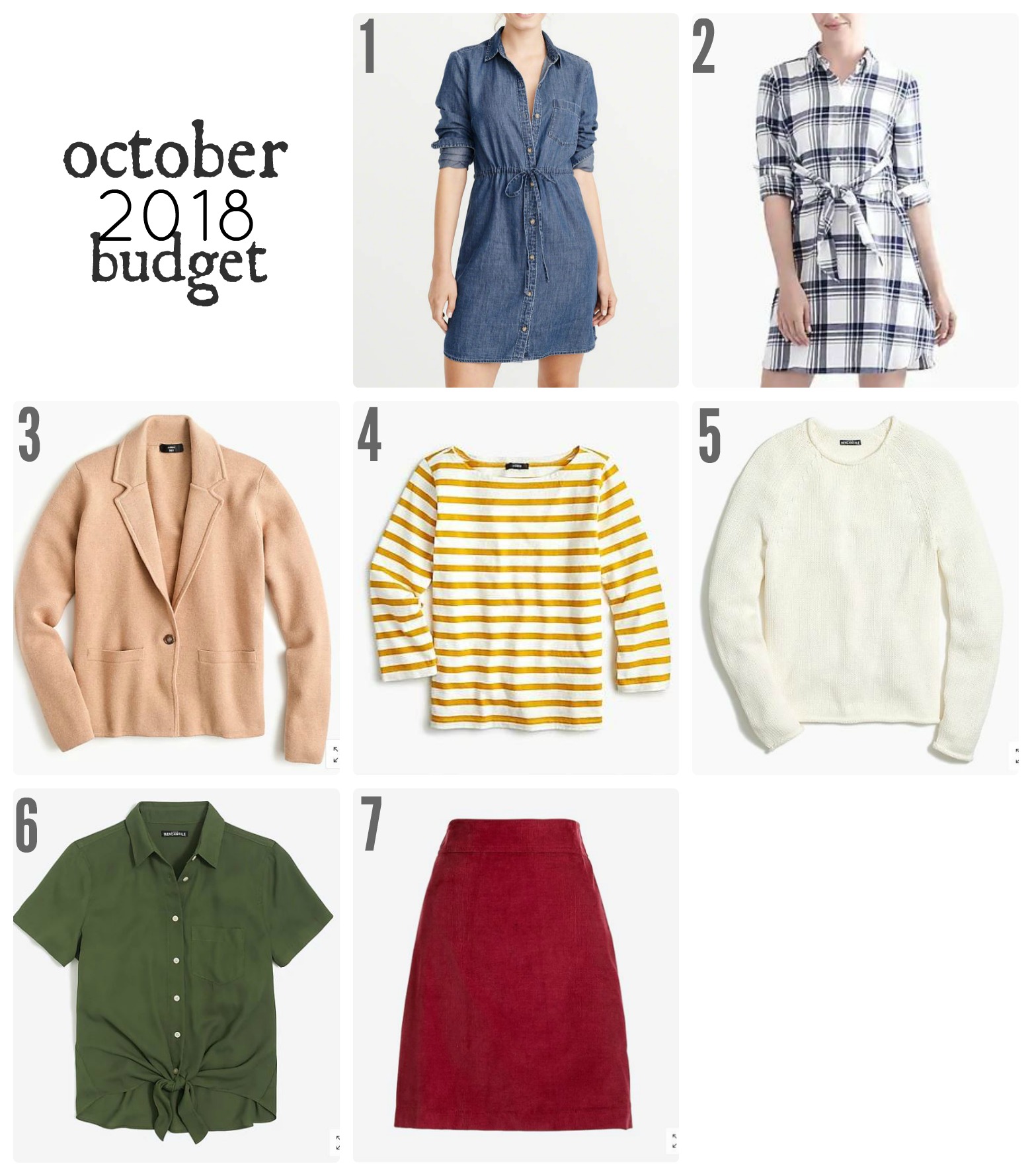 October 2018 Budget | Something Good | A DC Style and Lifestyle Blog on a Budget
