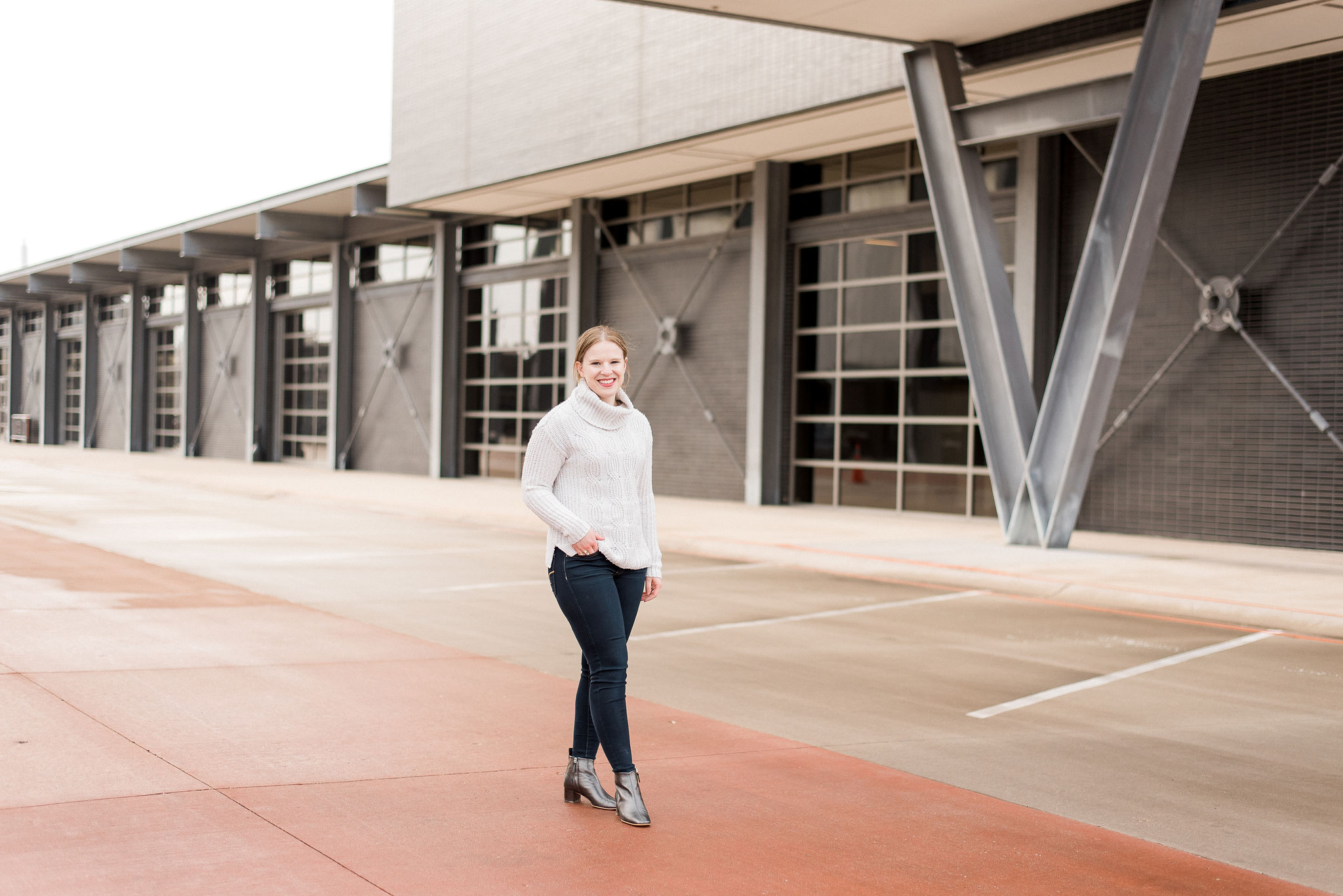 DC woman blogger wearing Old Navy Cowl Neck sweater