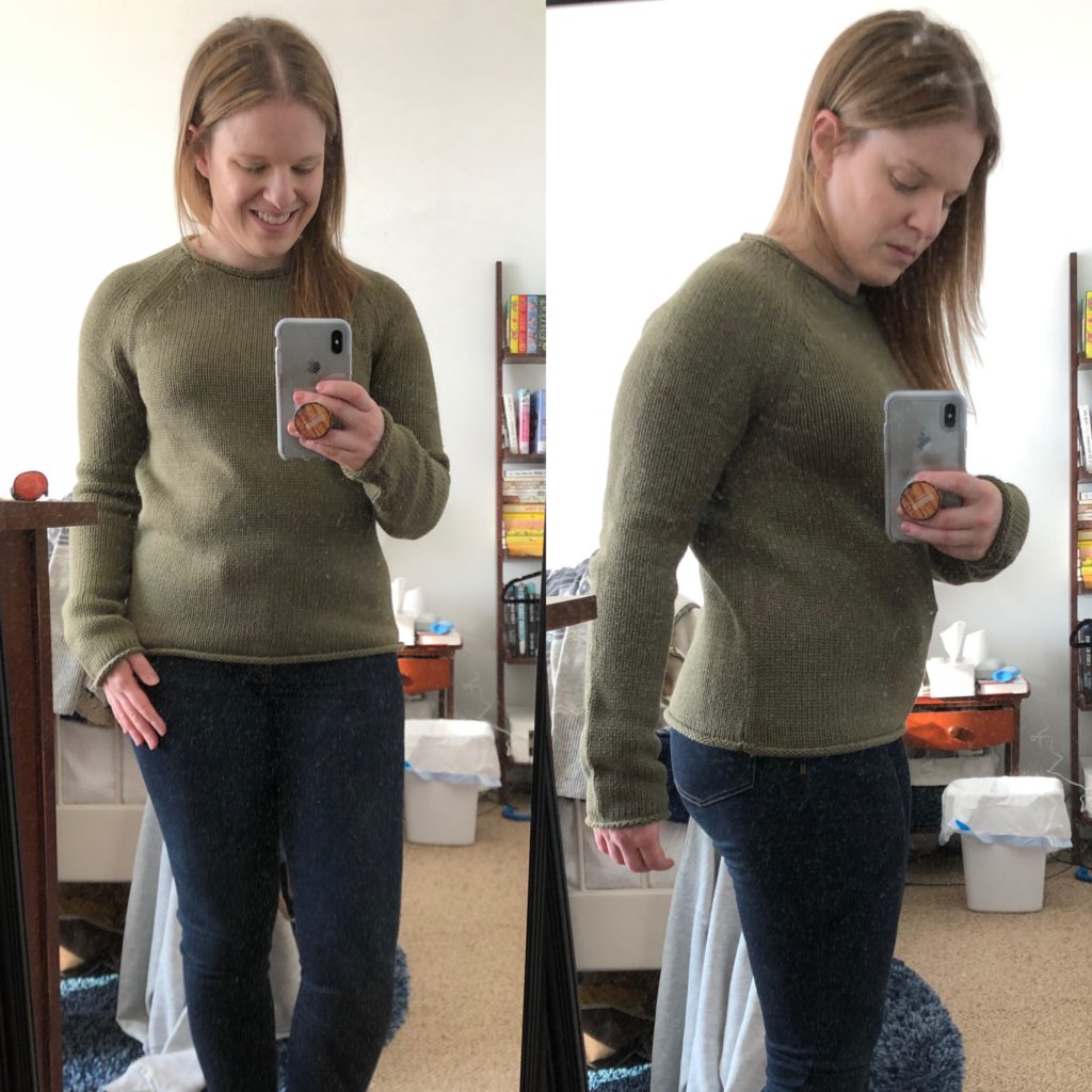 dc woman blogger wearing J.Crew Rollneck pullover sweater
