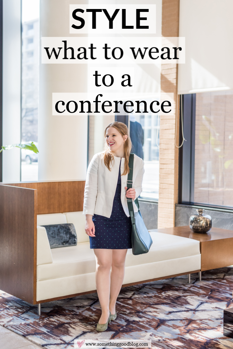 What to wear to a conference or presentation, 40+style