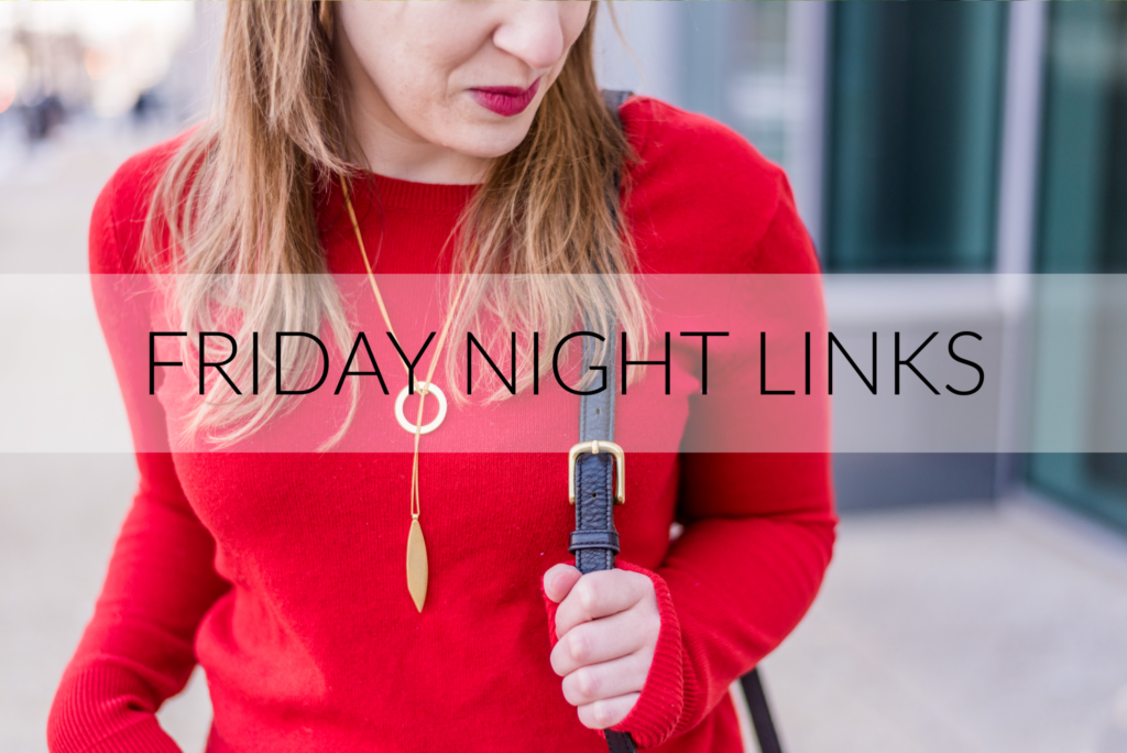 Friday Night Links | Something Good | A DC Style and Lifestyle Blog on a Budget, @danaerinw Beautycounter Red Color Intense Lipstick