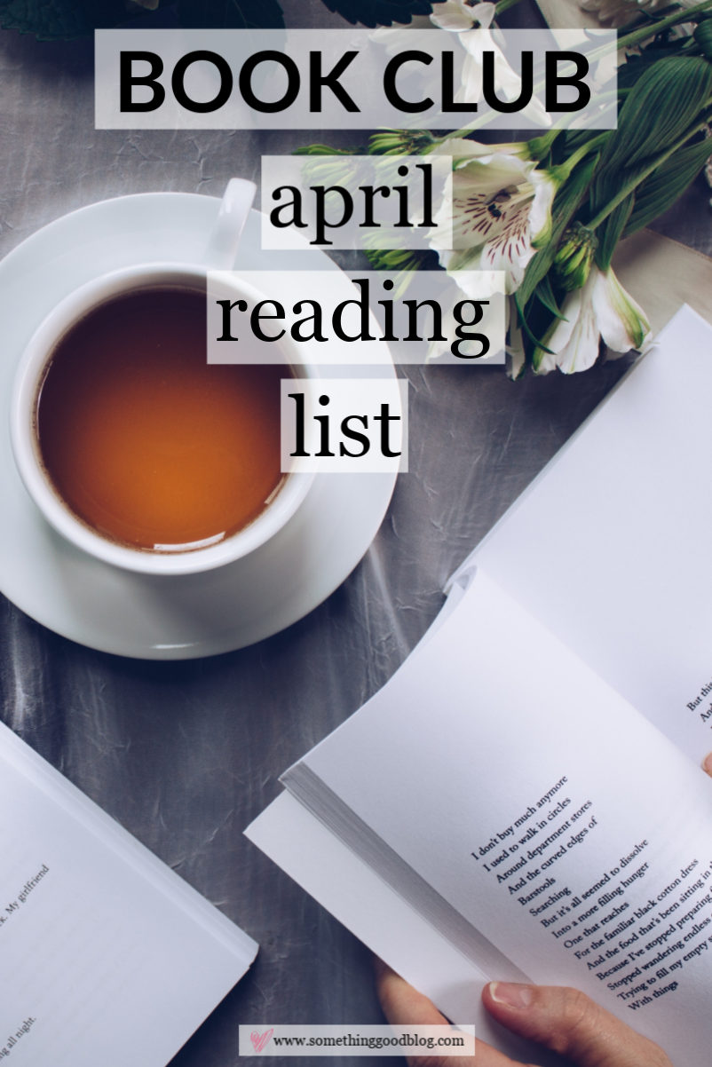 Sunday Book Club: April 2019 Reading List