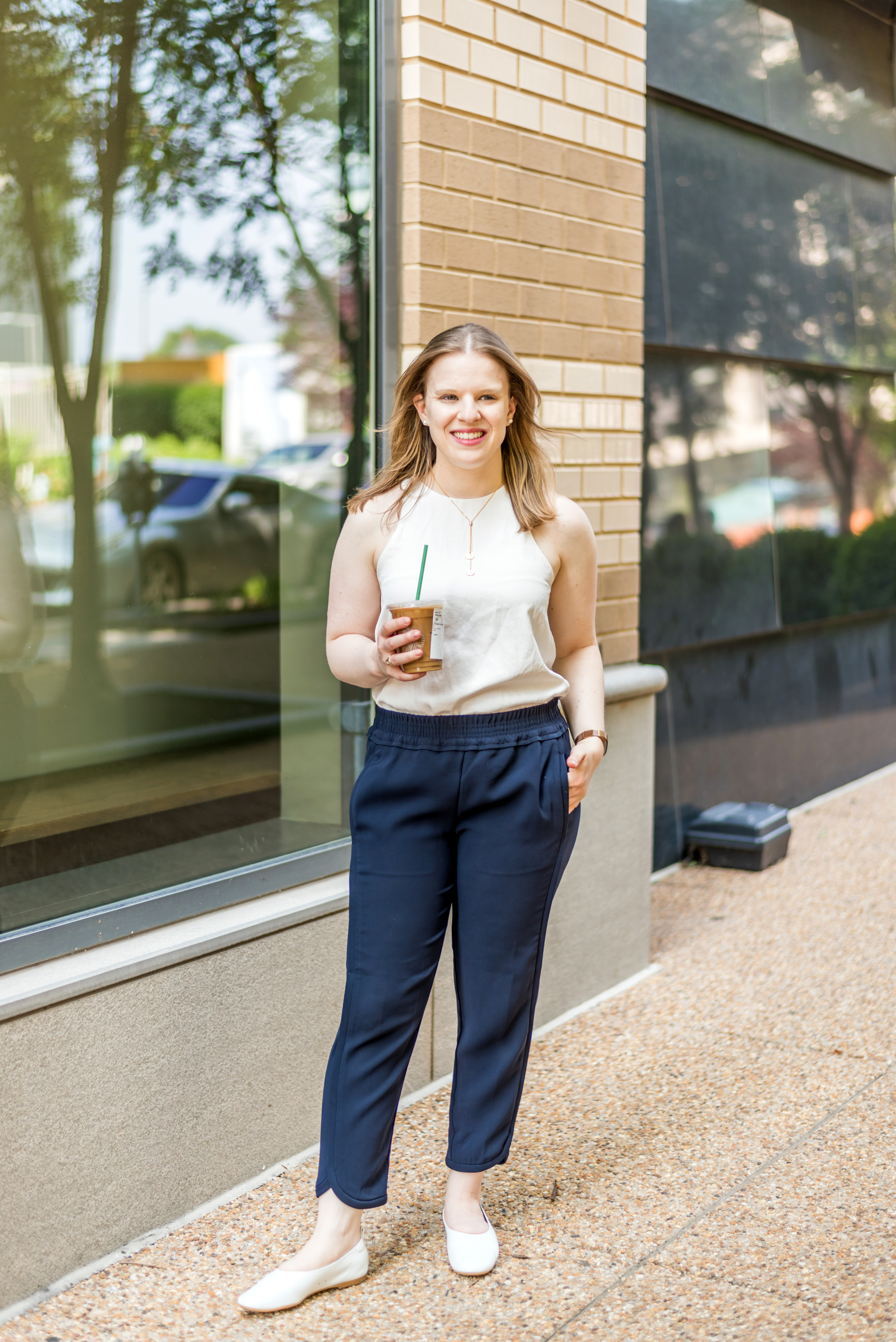 J.Crew navy joggers