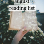 Sunday Book Club: August 2019 Reading List
