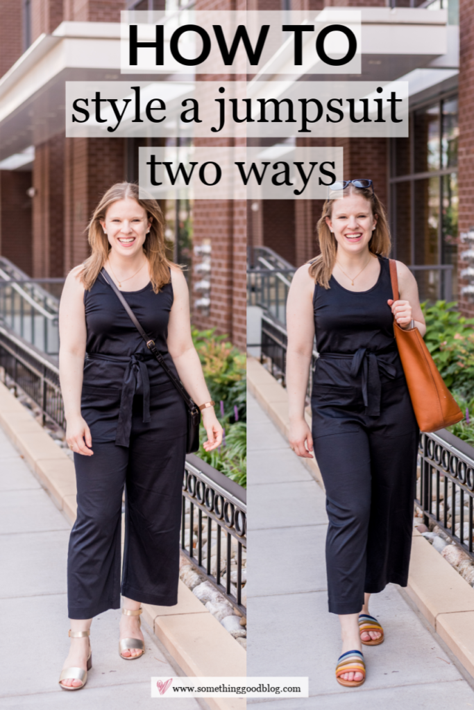How to Style a Jumpsuit Two Ways