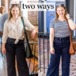 Two Ways To Wear Wide Leg Pants: Work & Weekend