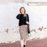 Blogger Style Two Ways: How to Wear Your Leopard Skirt in the Fall