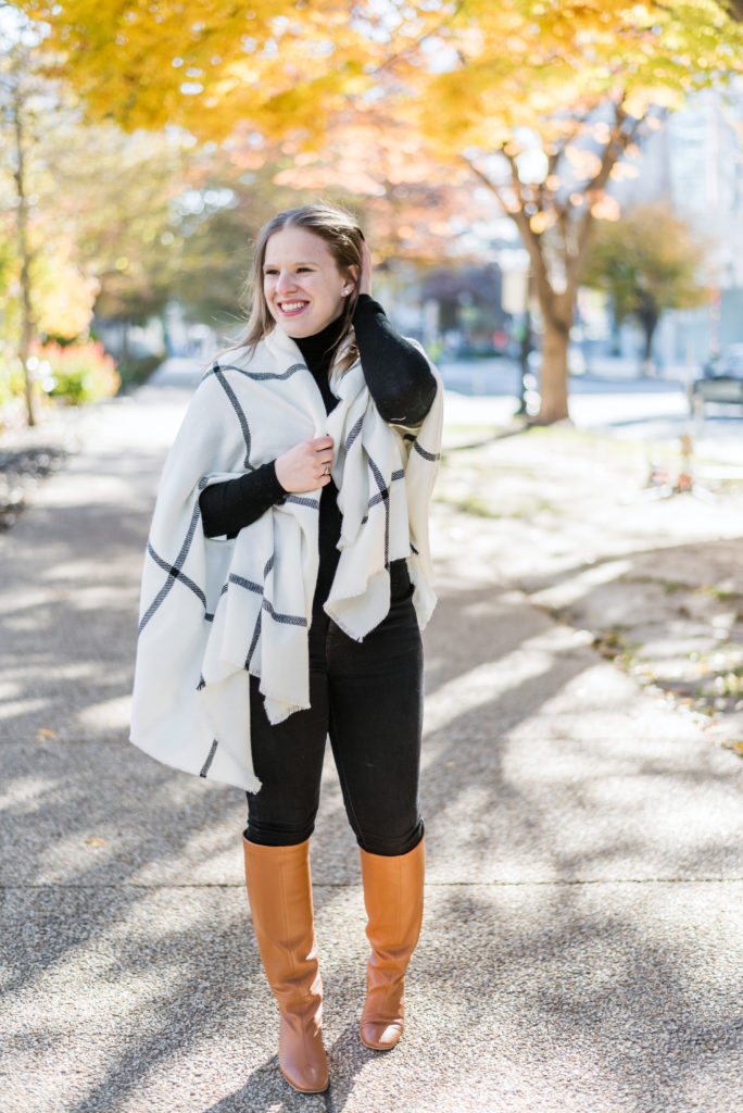 J.Crew Cape Scarf | Something Good Blog