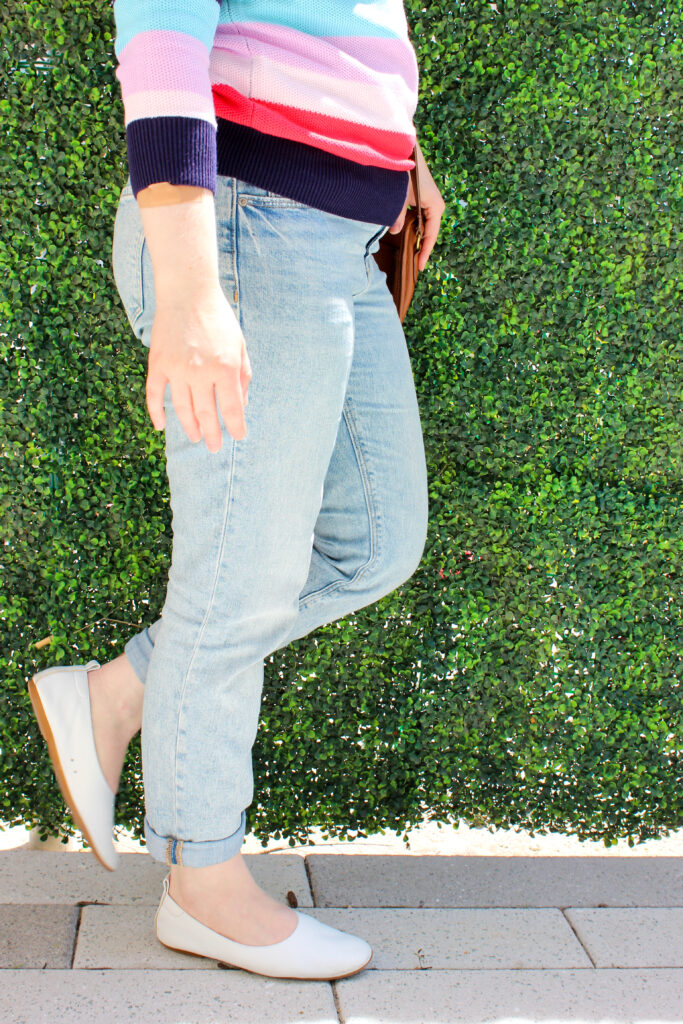 Intercepted by Alexa Martin | dc woman blogger wearing Old Navy Boyfriend Jeans 