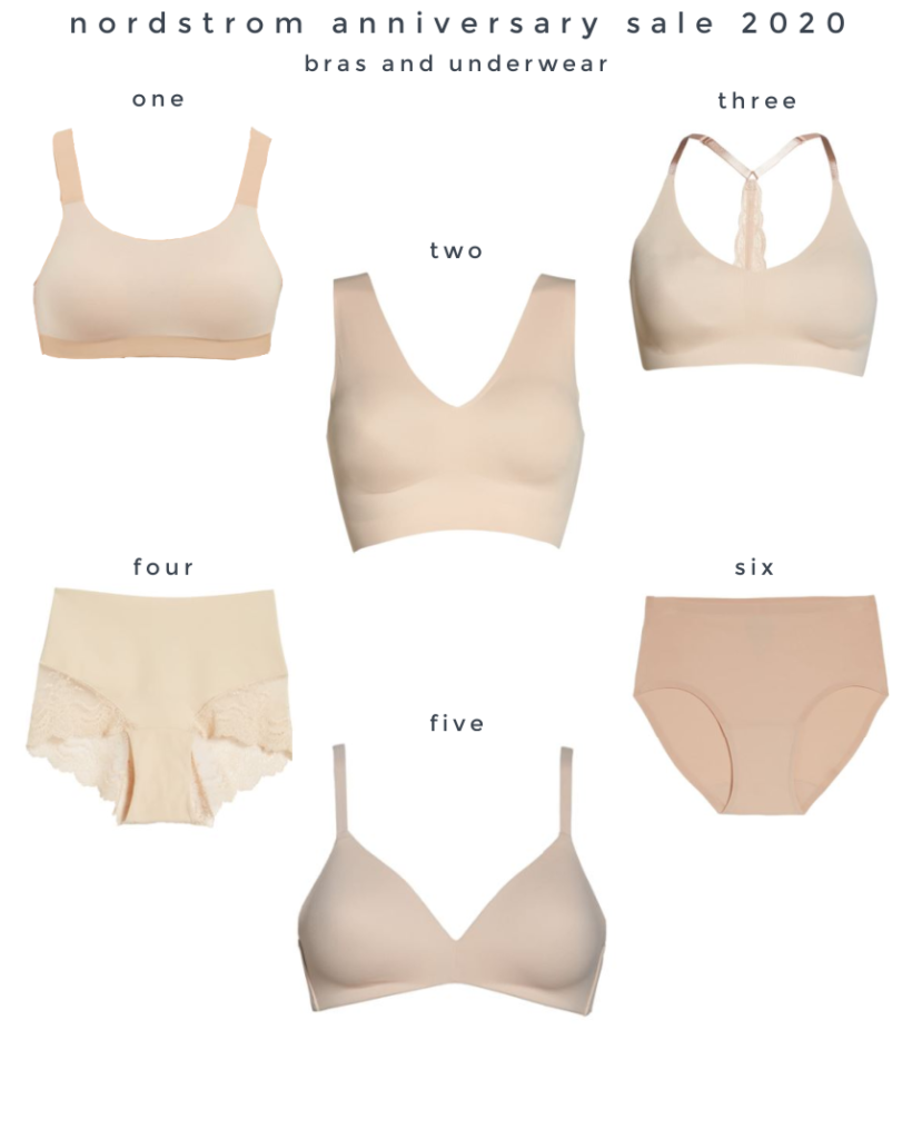 2020 Nordstrom Anniversary Sale: Underwear and Bras