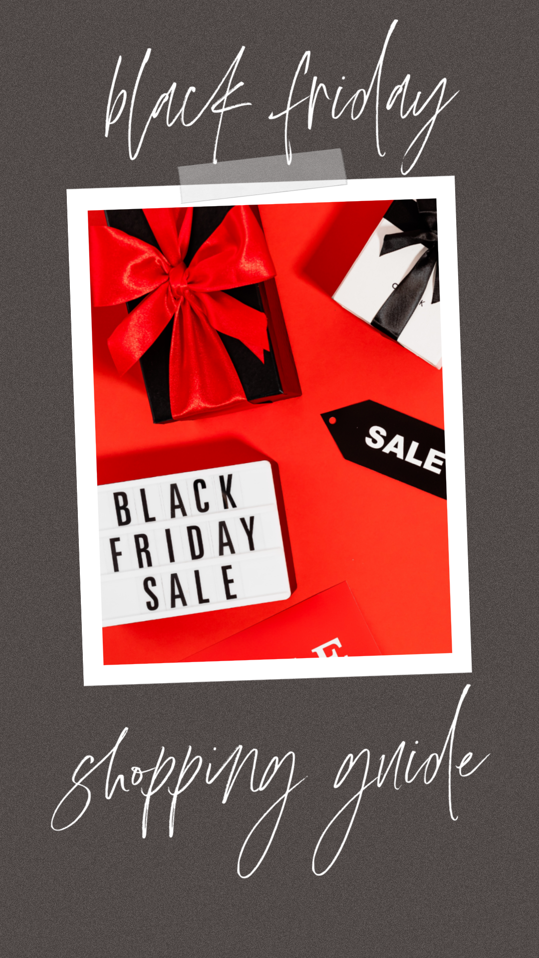 blog cover for holiday sales black friday shopping guide