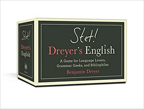 Stet! Dreyer's English: A Game for Language Lovers