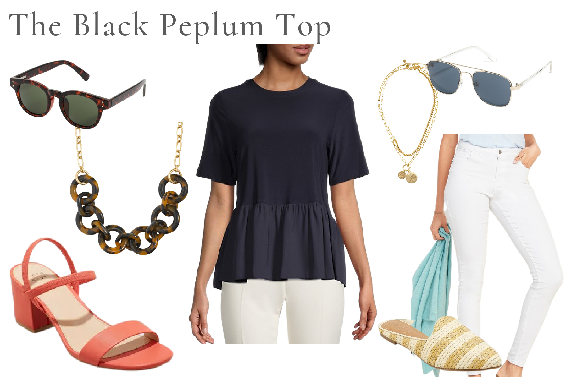 Peplum Outfit Ideas