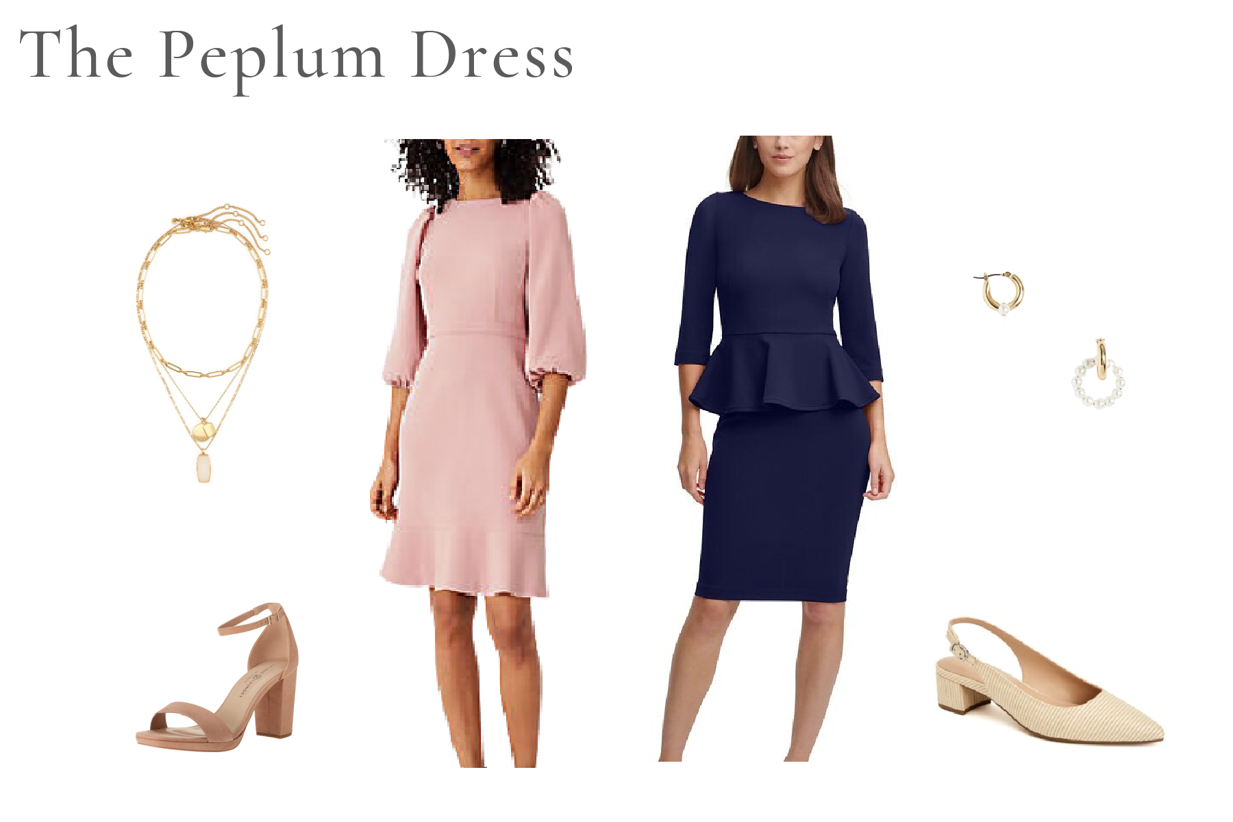 how to wear peplum style