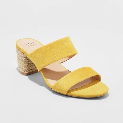 A New Day Patricia Espadrille Block Heeled Pumps