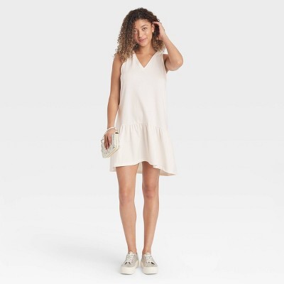 A New Day Ruffle Sleeveless Hem Knit Dress | Best Clothing Finds At Target Right Now