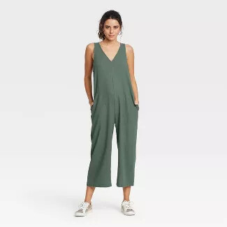 Universal Thread Sleeveless Cropped Jumpsuit