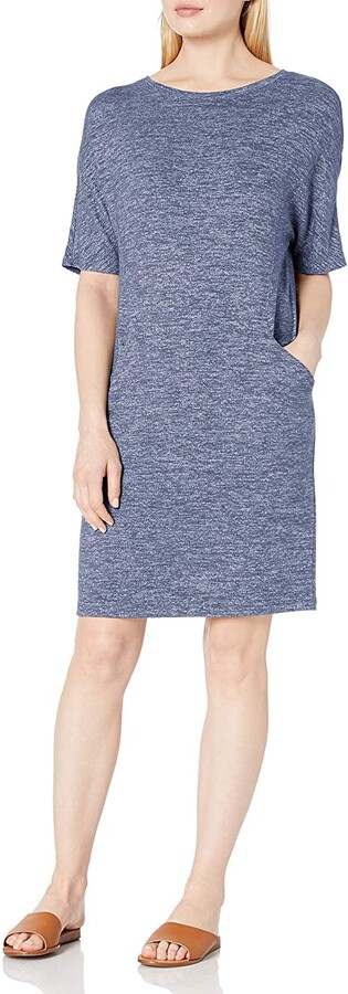 blue dress from Amazon Prime Day drawstring shorts 