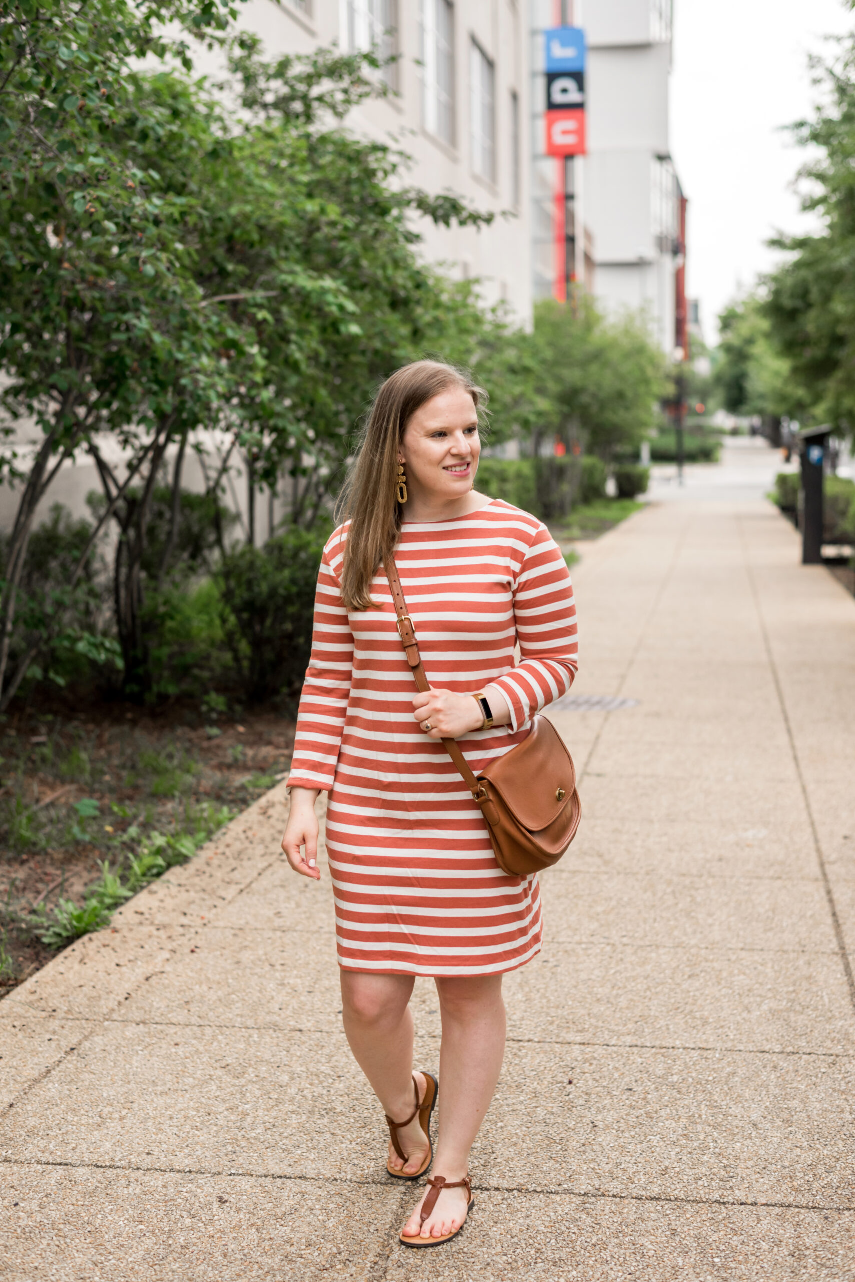 Amazon Goodthreads Stripe Dress