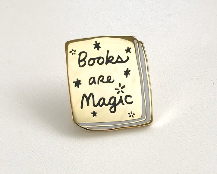 Books are Magic Pin