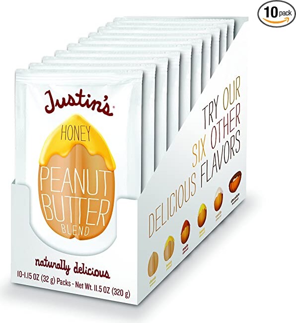 Justin's Honey Peanut Butter Squeeze Packs